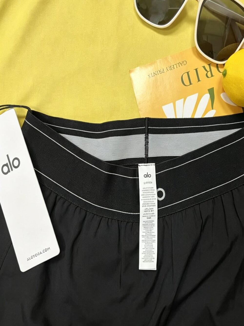 👑Alo Yoga Match Point Tennis Skirt Black Queen Energy💅 - Picture 4 of 7